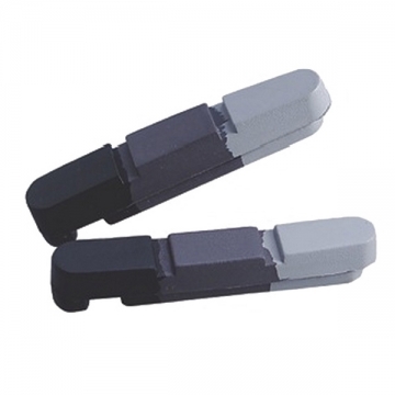 Картриджі для колодок Alligator для алюмінієвих ободів чорний/сірий/білий