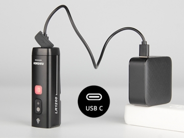 Світло переднє Ravemen LR1200 USB 1200 люмен (кнопка в комплекті)