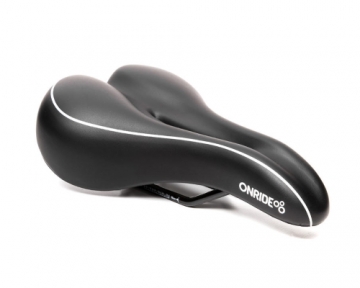 Сідло ONRIDE Seat сталеві рамки чорний