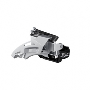 Перемикач передній FD-M2020 ALTUS 2X9, TOP-SWING, 34,9/31,8/28,6мм адапт, універс.тяга, для 36зуб