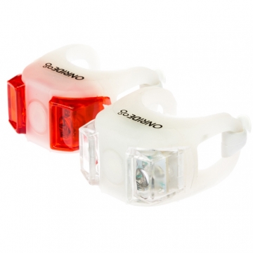 Мигалка Onride силіконова Dual білий