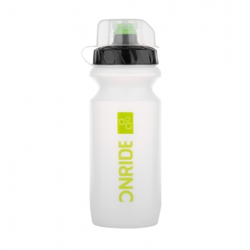 Фляга ONRIDE Ram 600 мл. прозора зелена з ковпачком 21