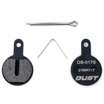 Колодки тормозные полуметалл disc DUST DS-17S Tektro novela