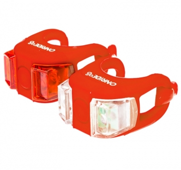 Мигалка Onride силіконова Dual червоний