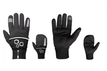 Рукавички ONRIDE Hoodie колір чорний розмір L