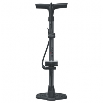 Насос підлоговий пластиковий з манометром KLS Twister Pro універсальний вентиль