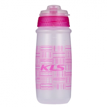 Фляга KLS Atacama 650 мл з кришкою рожевий