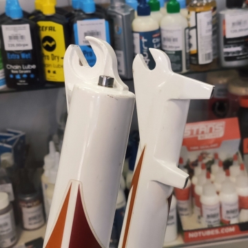 Вилка RST Lady Deuce TnL 100  б/у