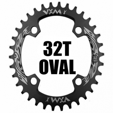 Звезда шатунов  32Т BCD96 овал.