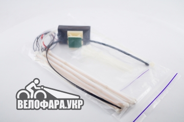 Белая подсветка колеса на велосипед