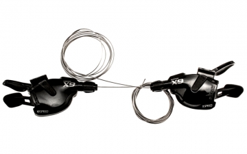 Манетки SRAM X9 10 speed черн.